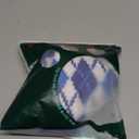 Kuoser Dog Sweater Plaid Dog Sweaters with Harness Hole, Polo Design Puppy Knitwear Fall Winter Sweater for Small Dogs, Pet Cold Weather Clothes Warm Doggie Pullover Sweatshirt, Blue S (Small (pack of 1))