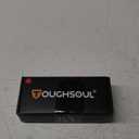 TOUGHSOUL Tactical Flashlight Green Laser Sight Combo, 1450 Lumen Picatinny Rail MLOK Mounted Rechargeable Rifle Flashlight (Green Laser)