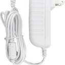 Power Cord Replacement for 4moms Mamaroo 2/4, RockaRoo Baby Swing 12V 3A AC Adapter Charger 6.6 ft Cable (White)