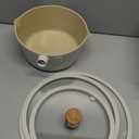 SENSARTE Ceramic Nonstick Cookware Set Non-toxic Healthy Pots and Pans Set Ceramic Coated Kitchen Cooking Set, Free of Intentionally Added PFAS/PTFE, Dishwasher&Oven Safe, Induction Compatible, 15pcs