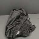 H.VERSAILTEX Real Velvet Plush 3 Piece Stretch Sofa Covers Couch Covers for 2 Cushion Couch Sofa Slipcovers Width Up to 90 Inch Feature Thick Soft Stay in Place (Large Sofa, Grey)