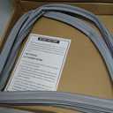 Upgraded W10830162 Refrigerator Door Gasket Replacement Compatible with Whirlpool Kenmore KitchenAid Refrigerator, 39.7"x 16.93" Freezer Door Gasket Refrigerator Door Seal Part 12723206AP, W10179332