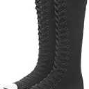 Women's Tall Canvas Lace up Knee High Sneakers. Size 7,8