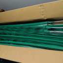25 Pack Electric Fence Posts,48 Inch/4FT Step-in Plastic Posts for Farm and Garden,Temporary Sturdy Fencing System for Electric Fencing and Yard Protection, Green