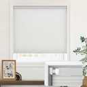 LazBlinds Cordless Cellular Shades, No Tools No Drill Light Filtering Honeycomb Shades Pleated Blinds for Windows, 27'' W x 48'' H, Light Grey (27'' W x 48'' H, Light Filtering-light Grey)