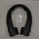 AI Neck Fan, 6 Speeds Adjustable Portable Personal Fan Rechargeable, Faster Cooling Wearable Fan, Ultra Quiet for Home, Office, Travel, Outdoor (Black)