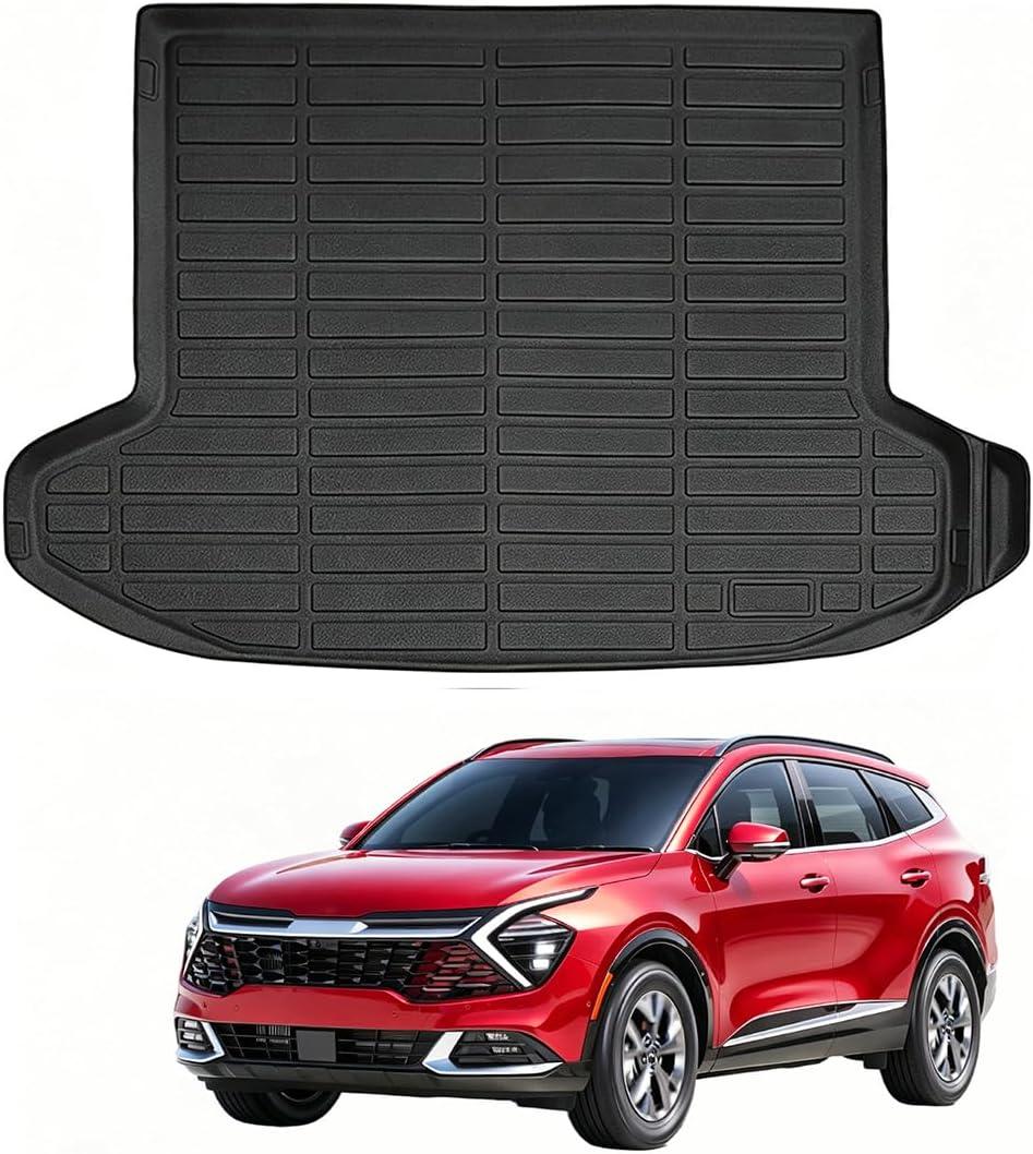 Joruoo-All Weather Cargo Liner for Kia Sportage 2023-2026(Not for PHEV) Custom Fit Automotive Car Trunk Mat Accessories