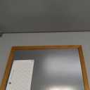 Calendar Chalkboard, 13" * 17", Magnetic Surface Rustic Brown Solid Pine Wood Frame Chalk Board for Planning/School Timetable/Memo, Hanging Board for Office, School and Home(YLHB-QZ-3343)