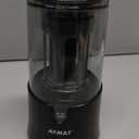 AFMAT Electric Pencil Sharpener - Auto Stop, Super Sharp & Fast, Plug in Pencil Sharpener for 6-12mm No.2/Colored Pencils - Classroom/Office/Home PS92 (Black)