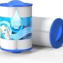 ROYOR PWW50 Spa Filter for Hot Tub - Hot Tub Filters Replacements Unicel 6CH-940, PWW50P3 (1-1/2" Coarse Thread), Filbur FC-0359, Waterways 817-0050, 45 Sq. Ft. Viking Spa Filter, 2 Pack