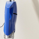 2025 Upgraded Handheld Pool Vacuum Cleaner for Above Ground & Inground Pools - Cordless Pool Cleaner w/18.5GPM Suction, Telescoping Pole(20-69in), 2 Brush Heads - Ideal for Spas & Hot Tubs, Ocean Blue 
