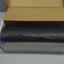 Goodluck 54 Inch X 300 Feet Plastic Table Cloths with Cutter Box, Black Disposable Table Cover Roll, Plastic Tablecloth for Party, Banquet, Wedding, Birthday, Anniversary