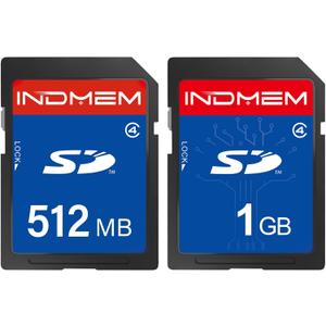 SD Card 512MB+1GB,Class 4 Flash Memory Card 1GB MLC Standard Secure Digital Cards Camera Cards