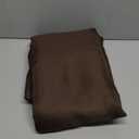 Biscaynebay Textured Fabric Tablecloths 70x120 Inches Rectangular, Brown Water Resistant Tablecloths for Dining, Kitchen, Wedding and Parties etc. Machine Washable