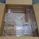 STORi SimpleSort 10-Piece Stackable Clear Drawer Organizer Set | Multi-size Trays | Makeup Vanity Storage Bins and Office Desk Drawer Dividers | Made in USA