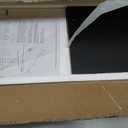 LitaEther Versatile 7 Tier Wall Shelf Unit,Black Lack Wall Shelf,Display Floating Shelf with LED Remote Control Light