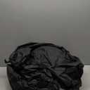 1200D Waterproof Boat Cover - Fits Bass, V-Hull, Tri-Hull, Fish & Ski, Runabout Bowrider Boats - Heavy Duty Canvas Black, Size: Model B: Fits 16'-18.5' L X 94" Beam Width