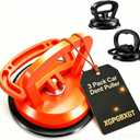 3-Pack Car Dent Puller, Upgraded Dent Puller, Durable PC Plastic Handle, Thickened Rubber Suction Cup, Paintless Repair Tool, Great for Dent Repair, Object Moving and Door Handle Use (EXP 08/17/26)