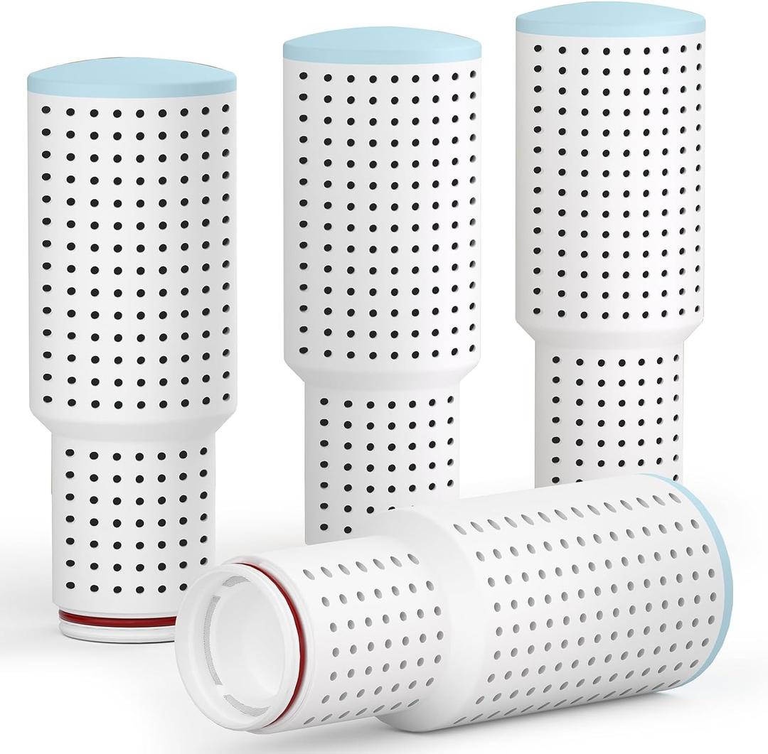 Leemone 4-Pack Humidifier Demineralization Cartridge Compatible with Dreo Humidifiers HM311/311S, HM306, HM409S, Prevents Hard Water Build-Up, Filters Mineral Deposits, Eliminate White Dust