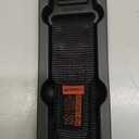 Nereides Compatible with Apple Watch Series 11 Band Series 10/9/8/7/6/5/4/SE/SE2/SE3/Ultra 3/2/1, Nylon Sports Strap with Woven Design for 49mm/46mm/45mm/44mm (L, Black)