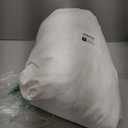 6 Packs Cocktail Table Covers White Cocktail Table Cloth 32"x 43" Spandex Stretch Small Round Tablecloth for 32in Table with Wavy Drapes Fitted High Top Table Cloth for Party Wedding Banquet Bar Table