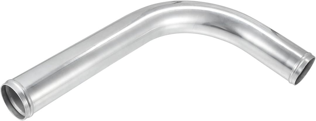 Universal 90 Degree L Shape Bend Elbow Intercooler Pipe Air Intake Tube 2" OD 51mm OD 500mm 19.69" Length Intercooler Pipe Aluminum Alloy Replace Parts