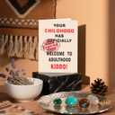 4 x 18th Happy Birthday Card for Boys & Girls, Funny & Hilarious Greeting Card for 18 Year Old Teen, Birthday Gift for Him & Her,Cool 18th Party Decorations