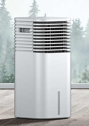24" Windowless Portable Air Conditioner, 15H Timer & 120Oscillation, 3-IN-1 Portable AC Unit with Remote, 2-Gal Tank, 3 Modes & 3 Speeds, Ultra-Quiet Ventless Swamp Cooler for Home Office, Onyx