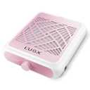 L'UGX Nail Dust Collector Rechargeable with 2 Reusable Filter, Professional Dust Collector Nail Tech Fan Extractor Powerful Suction Vacuum Dust Collector for Nails, Perfect for Home Salon Use