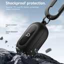 SURITCH Cases for Beats Solo Buds 2024 Case Cover, Magnetic Protective Covers for Beats Solo Buds Wireless Earbuds, Rugged Bumper Case with Magnetic Lok & Carabiner & Keyring & Cleaning Kit, Black