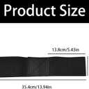 2 Pack Golf Swing Arm Band Golf Training Aid Golf Wrist Training Aid for Golfers Beginners (Black & Blue)