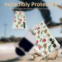 Clear Christmas Phone Case for Samsung S23 FE,Xmas Santa's Cookie Pattern Slim Fit Soft Protective Cute Cover Boys Girls Phone Case for Samsung S23 FE-Santa's Cookie