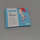 ZUCNANA Ball of Foot Cushions (2 Pairs Gel Shoe Inserts), Heel Inserts for Women, Non Slip Heel Pads, Heel Cushions for Women Foot Pain Relief and Comfort, One Size Fits Any (Clear)