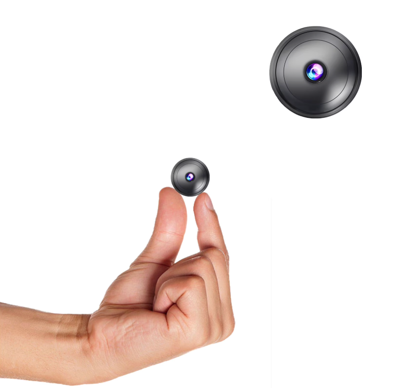Only 0.9 inch Hidden Camera with Audio/Video Mini Small Spy Cameras Home Indoor Use Night Vision Baby Motion Detection Monitor Wireless Outdoor Nanny espias ocultas WiFi Secret Security