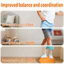 Gentle Monster baby toy Stepping Stones for Kids 5PCS (Colorful)