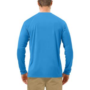 2 Pack Roadbox Mens UPF 50+ UV Sun Protection Shirts Outdoor Long Sleeve SPF Rash Guard for Fishing Hiking Swimming Running, Size L
