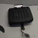 George Foreman Fully Submersible Grill, NEW Dishwasher Safe, Wash the Entire Grill, Easy-to-Clean Nonstick, Black/Grey (4-Serving)