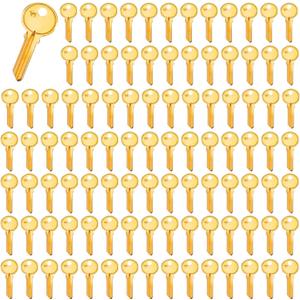 Y1 Blank Key Blanks, 100Pcs Uncut 5AY1(Y1) Blank Keys
Brass Finish Copper Structures Blank Keys (Y1)