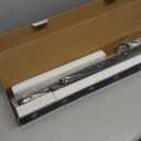 IRONWALLS Panic Bars for Exit Doors 32 Inch, Silver Commercial Push Bar Panic Exit Device Stainless Steel with Exterior Door Lever Handle, Emergency Exit Panic Door Hardware for 32-47 Doors