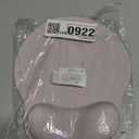 Mouse Pad with Wrist Rest, Ergonomic Mouse Pads for Desk, Office Non-Slip Mousepad with Gel Wrist Support(Light Gray, 10.6''L x 9''W)