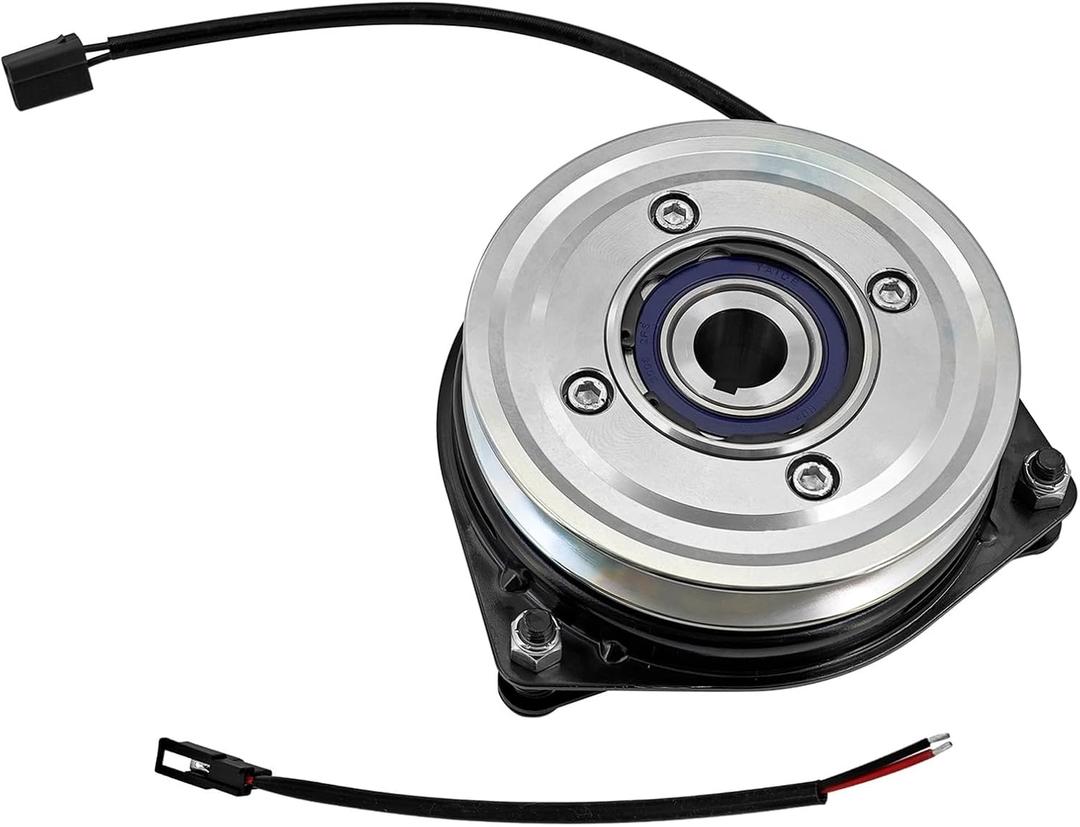 7075672yp PTO Clutch X0600 Compatible with Snapper 7075672YP 7075081 75672 7075672, Fit for Ogura GT2.5-SN01, With 6.06" Pulley, 1.000 Crankshaft and Replaceable Wire Harness