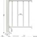 2FT White Deck Railing Kit for Deck, Porch, Patio & Balcony