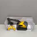 DOUBLE E Volvo RC Excavator Remote Control Excavator Toy for Boys Full Function Construction Vehicles Toys with Shovel for Outdoor Play Sandbox Digger Toys Gifts for Kids