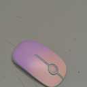 Unipows Wireless Mouse - 2.4G Slim Portable Computer Mouse with Nano Receiver, Less Noise Mobile Optical Mice for Notebook, PC, Laptop, Computer, Mac (Gradient Pink to Purple)