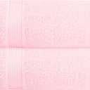Belizzi Home Cotton 2 Pack Oversized Bath Towel Set 28x55 inches, Large Bath Towels, Ultra Absorbant Compact Quickdry & Lightweight Towel, Ideal for Gym Travel Camp Pool - Pink