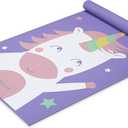 Gaiam Kids Yoga Mat Exercise Mat, Yoga for Kids with Fun Prints - Playtime for Babies, Active & Calm Toddlers and Young Children