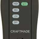 Craftmade 3 Speed Universal Smart WiFi Fan Control - Voice Activation Compatible with Alexa, Google Assistant, Samsung Things, and iOS or Android App, White