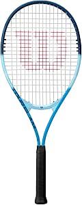 Wilson Tour Slam Lite Tennis Racket, Made With V-Matrix Technology Great For Beginners, Provides Exceptional Forgiveness & Rebound Energy, Colour: Blue