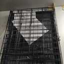 FDW | 24" Foldable Metal Dog Crate | Black | Cage for Small Dogs