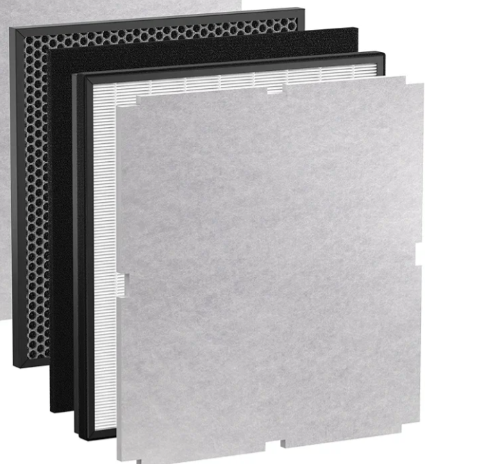 XBWW 1 Set MinusA2 Replacement Filter Kit Compatible with MinusA2 Air Purifier, SPA-700A, SPA-780A, SPA-780N White/Black [Odor Remover]